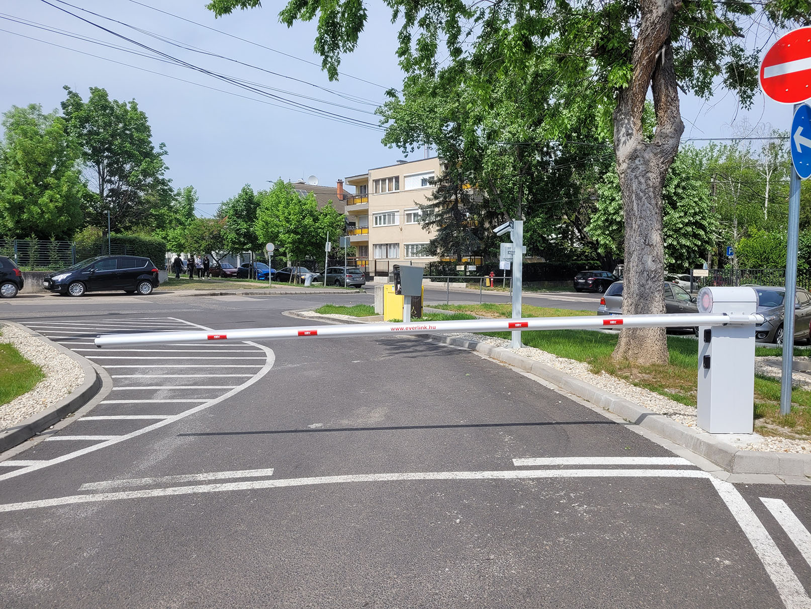 Automata parkolórendszer és fizető automata